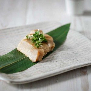 Simply, sweet marinated pork.