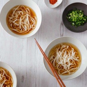 Udon recipe at Yuki's Kitchen Japanese chef training
